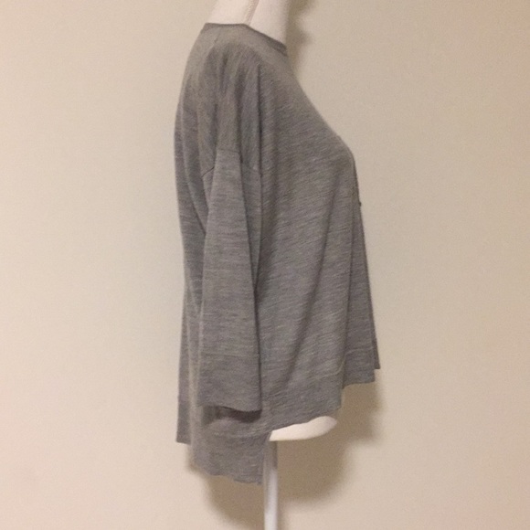 Frame Gray Wool/Cashmere Hi Lo Knit Top!! - Picture 2 of 5